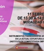 JORNADA DE COMUNICACIÓN:  DIFUSIÓN DE INSTRUMENTOS FINANCIEROS DE APOYO A LAS EMPRESAS EN LA ACTUAL COYUNTURA